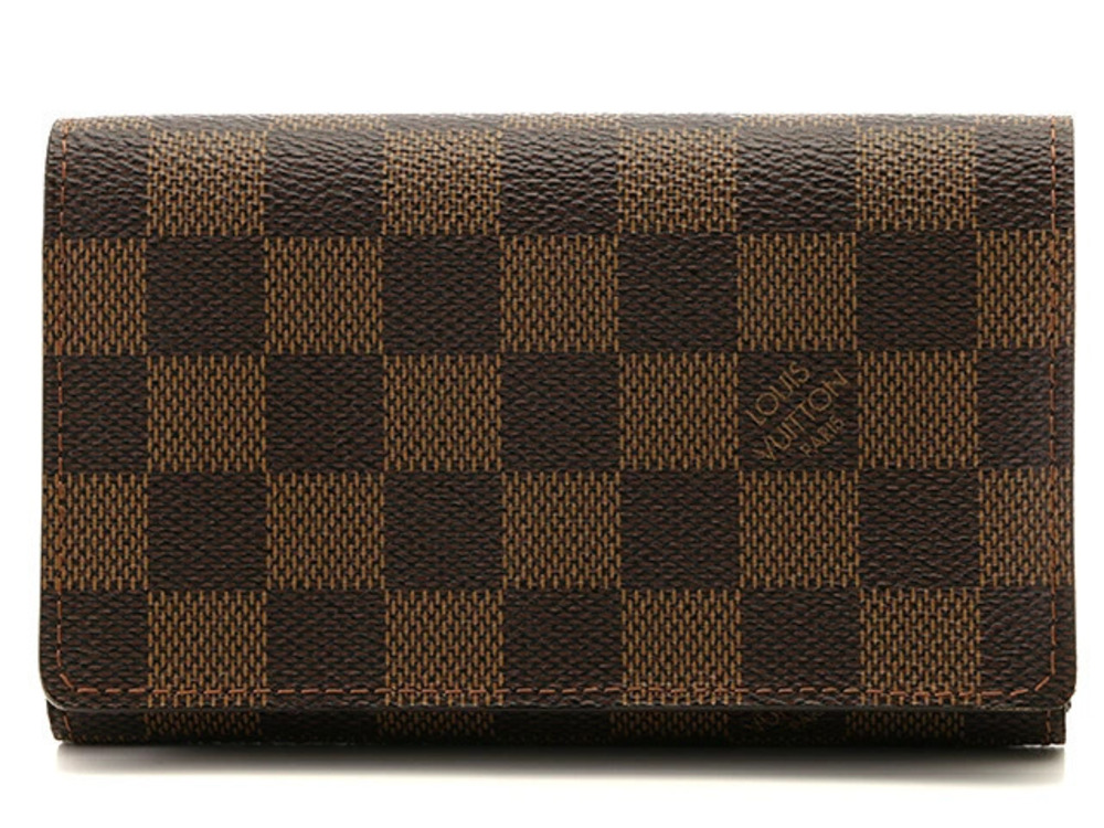 LOUIS VUITTON Bi fold Wallet Portefeuille Trsor Damier